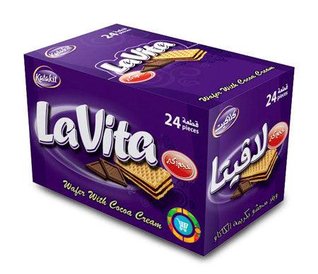 Lavita Cocoa Cream Wafer 24 PIECES - Shop Your Daily Fresh Products - Free Delivery 