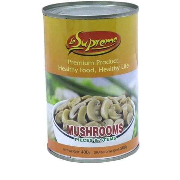 Le Supreme Mushroom Pieces & Stems 400g - Shop Your Daily Fresh Products - Free Delivery 