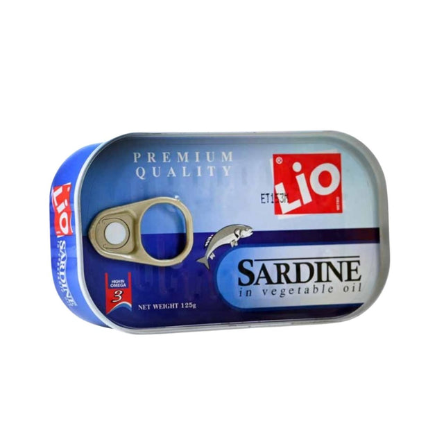 Lio Sardine with Vegetable Oil - 125g