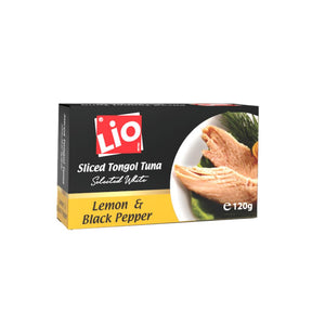 Lio Sliced Tuna Lemon & Pepper 120g,Fresh Seafood Dubai UAE