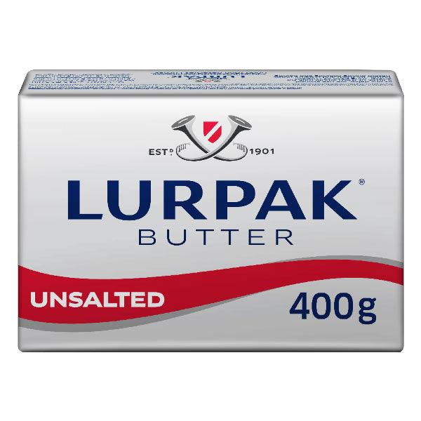 Lurpak Butter Block Unsalted 400g - Shop Your Daily Fresh Products - Free Delivery 