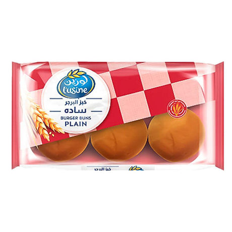 Lusine Burger Buns Plain 6pcs - Shop Your Daily Fresh Products - Free Delivery 