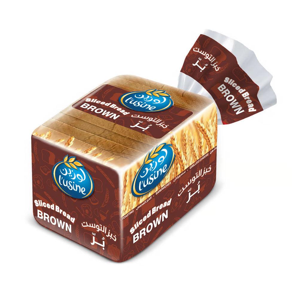 Lusine Sliced Brown Bread 275g - Shop Your Daily Fresh Products - Free Delivery 