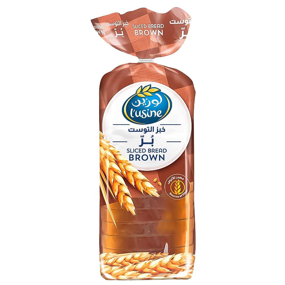 Lusine Sliced Brown Bread 600g - Shop Your Daily Fresh Products - Free Delivery 