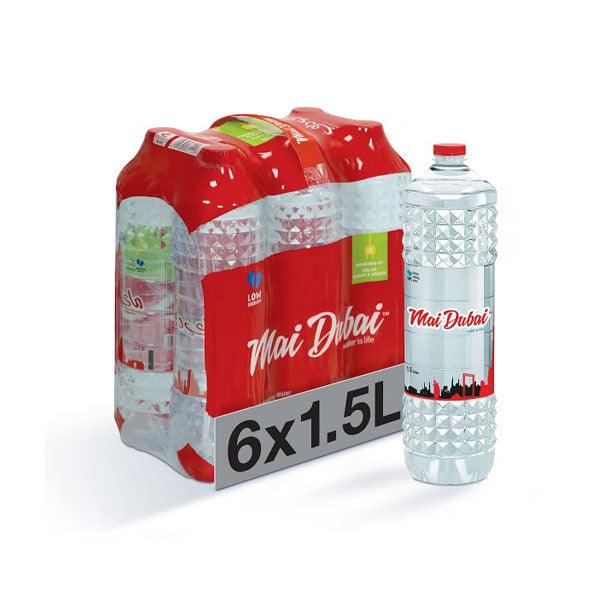 Mai Dubai Bottled Drinking Water 6x1.5Ltr - Shop Your Daily Fresh Products - Free Delivery 