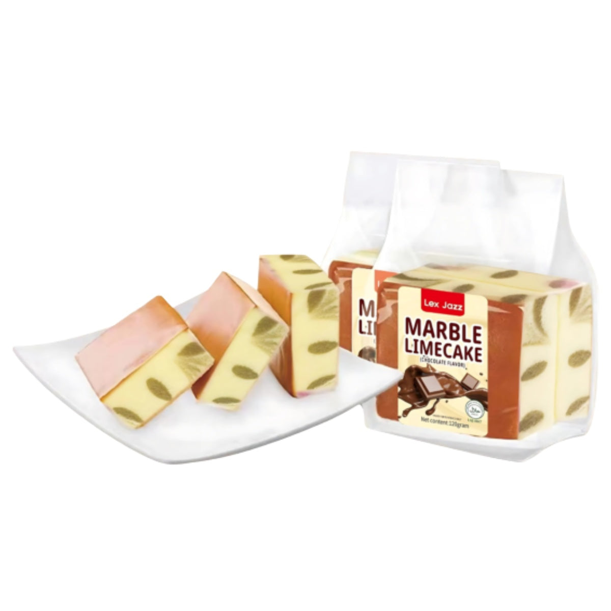 Marble Cake Chocolate Flavour By Lex Jazz-120g