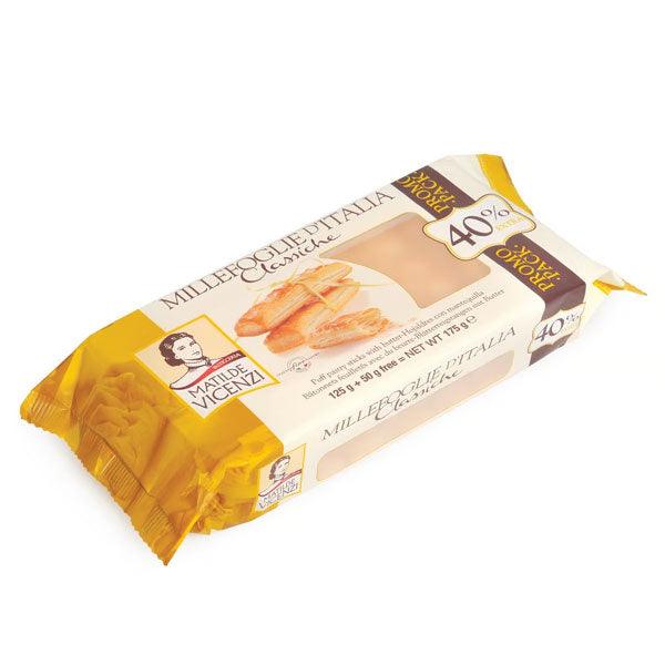 Matiled Vicenzi Millefoglie D'Italia Puff Pastry Sticks With Butter 125g - Shop Your Daily Fresh Products - Free Delivery 