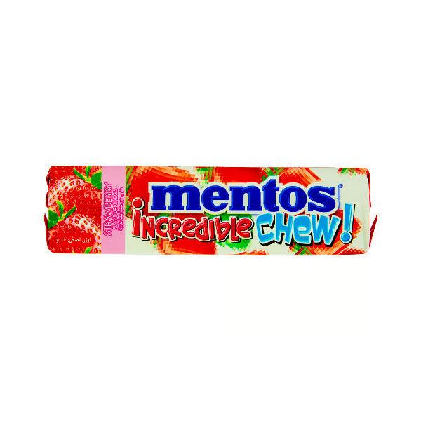 Mentos Incredible Chew with Strawberry Flavour 45g - Shop Your Daily Fresh Products - Free Delivery 