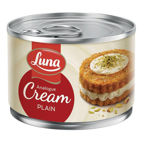 Luna Analogue Cream Plain - 155g – Smooth and creamy plain cream, perfect for cooking, baking, and desserts.