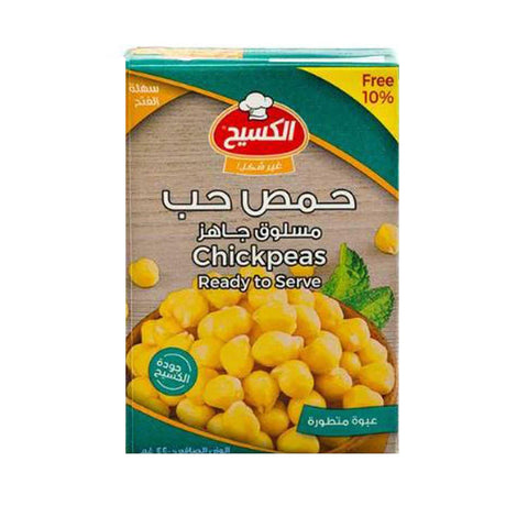 Alkasih Chickpeas Ready to Serve 390g – Healthy & Convenient in UAE