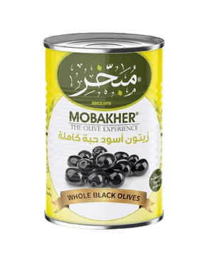 Mobakher Whole Black Olives 2.5kg - Palmyra Orders