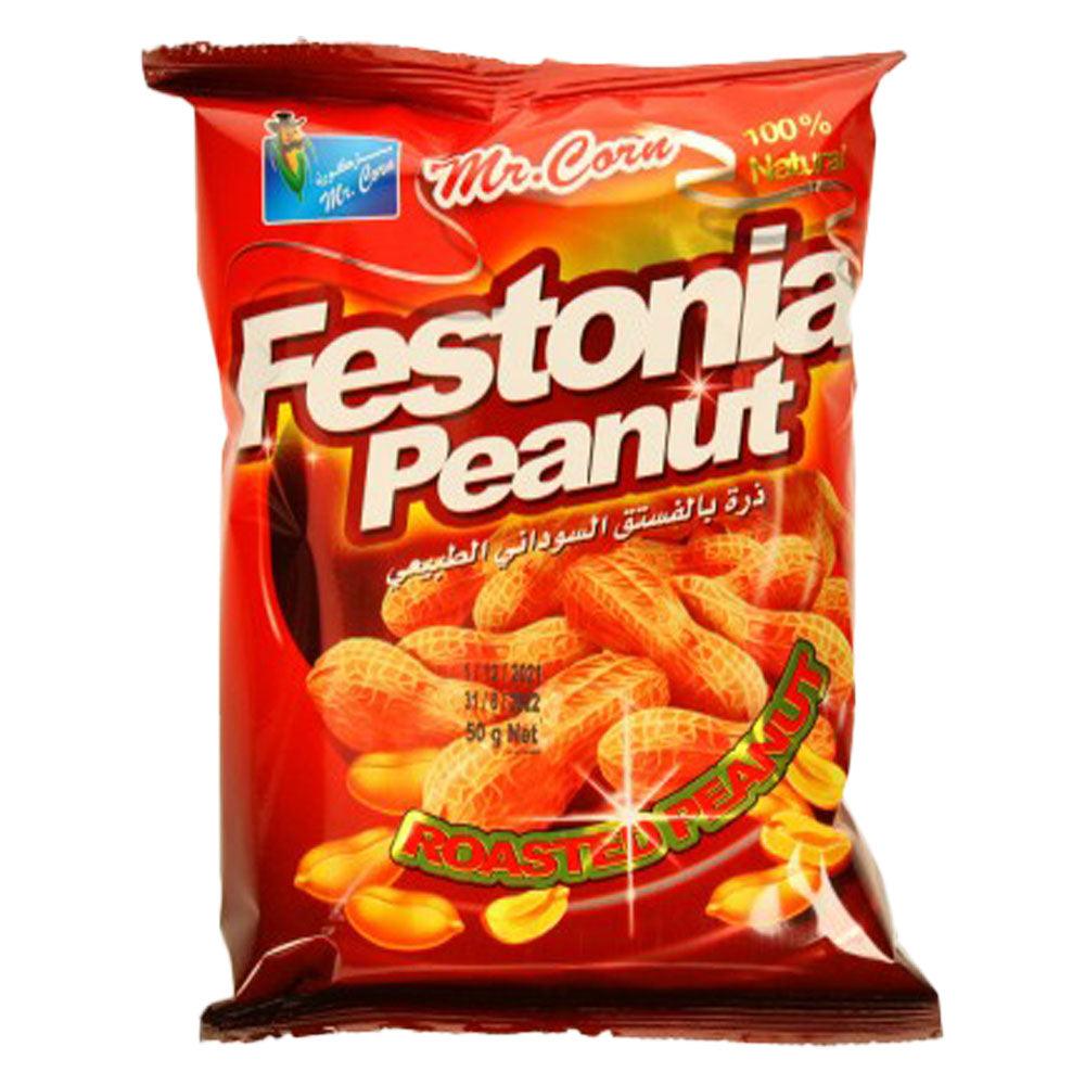 Mr. Corn Festonia Peanut 50g - Shop Your Daily Fresh Products - Free Delivery 