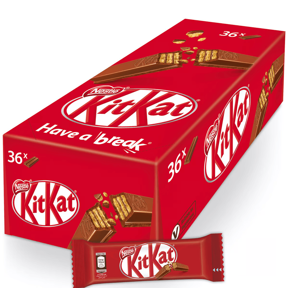 Nestle KitKat 2 Finger Milk Chocolate Wafer Bar 36 x 20.5g - Shop Your Daily Fresh Products - Free Delivery 