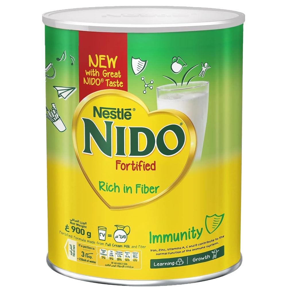Nestle Nido Fortified Milk Powder Rich in Fiber 900g - Shop Your Daily Fresh Products - Free Delivery 