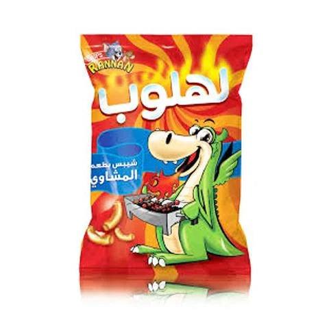 Rannan Chips Lahloub with Barbecue BBQ 25 g - Shop Your Daily Fresh Products - Free Delivery 