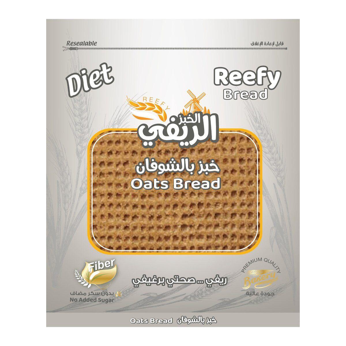 Reefy Diet Oats Bread No Added Sugar 225 g - Shop Your Daily Fresh Products - Free Delivery 