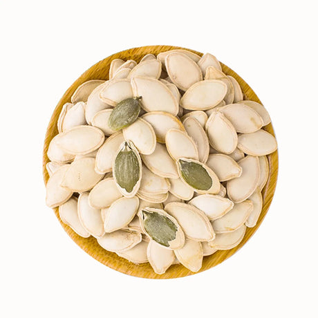 Roasted White Pumpkin Seeds Without Salt, 200g - Palmyra Orders