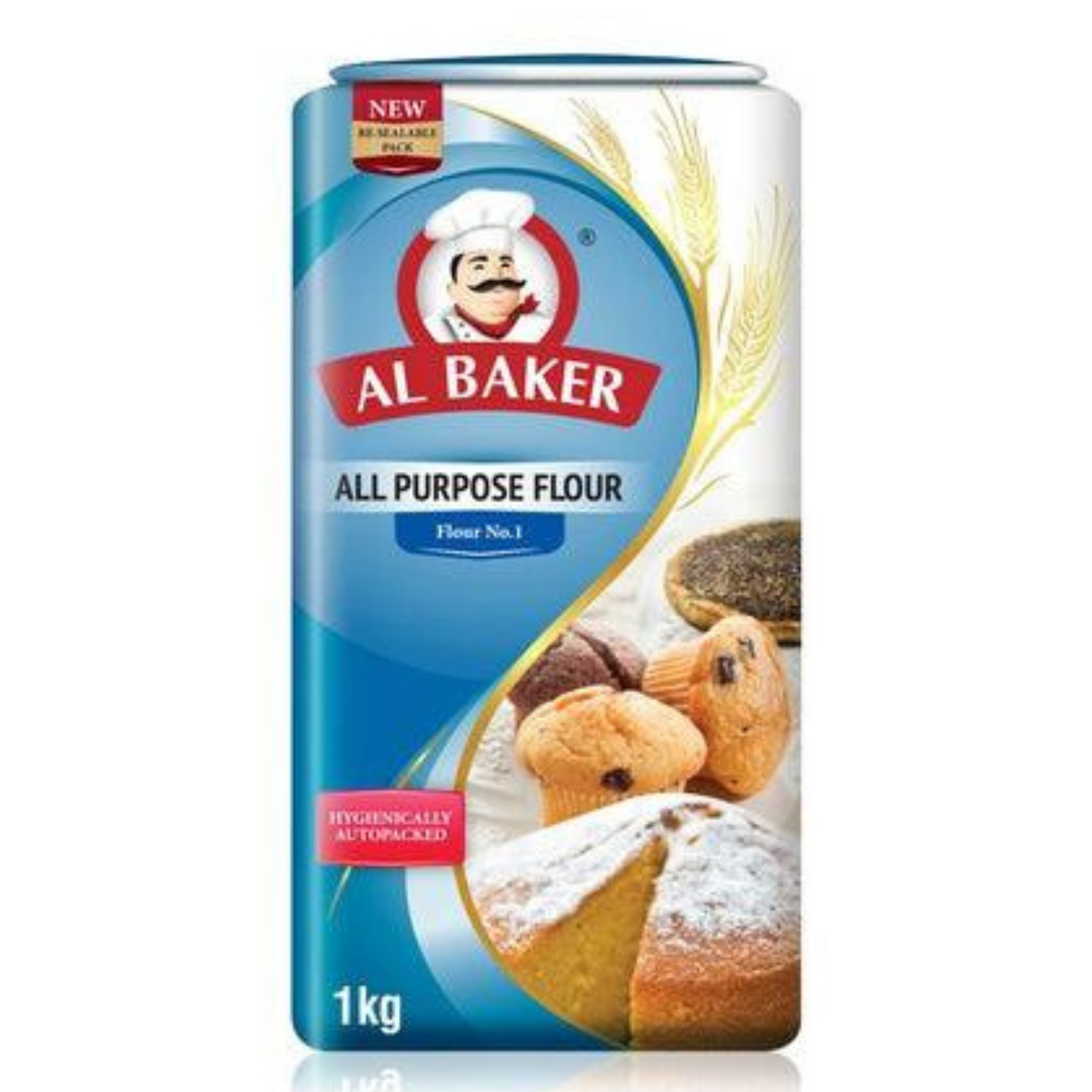 Al Baker Flour No 1 Kg - Palmyra Orders