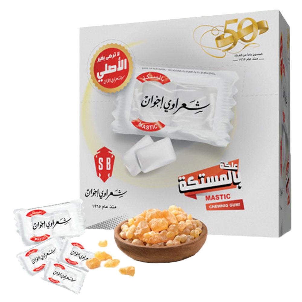 Sharawi Chewing Gum Mastic 100 packets x 2 pieces - Shop Your Daily Fresh Products - Free Delivery 