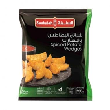 Sunbulah Spiced Potato Wedges 750g - Shop Your Daily Fresh Products - Free Delivery 