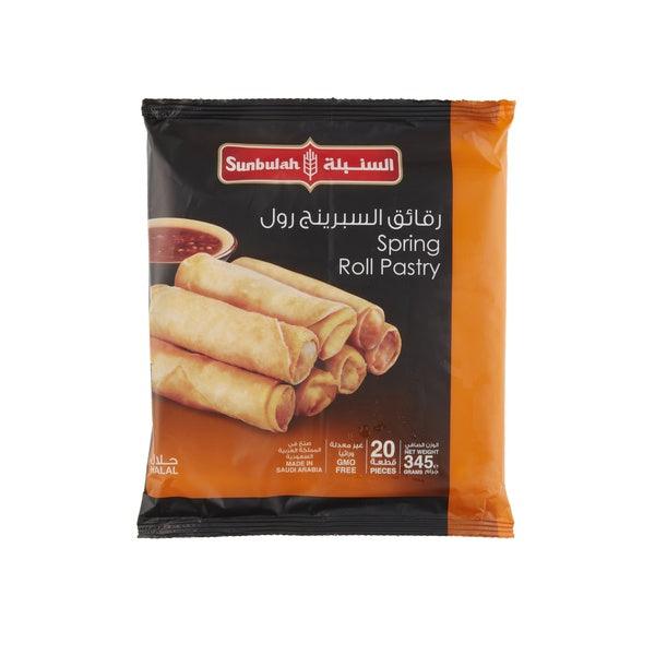 Sunbulah Spring Roll Pastry 345g - Shop Your Daily Fresh Products - Free Delivery 