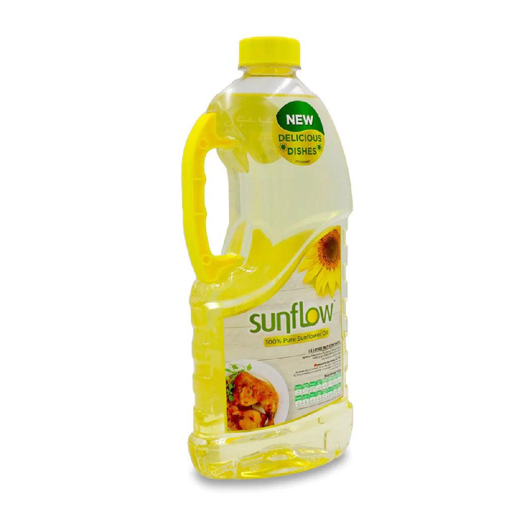Sunflow 100% Pure Sunflower Oil 1.5L - Shop Your Daily Fresh Products - Free Delivery 