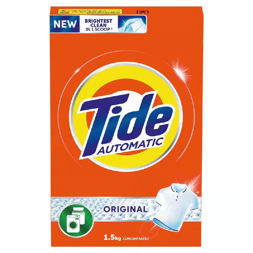 Tide Automatic Powder Laundry Detergent Original Scent 1.5kg - Shop Your Daily Fresh Products - Free Delivery 