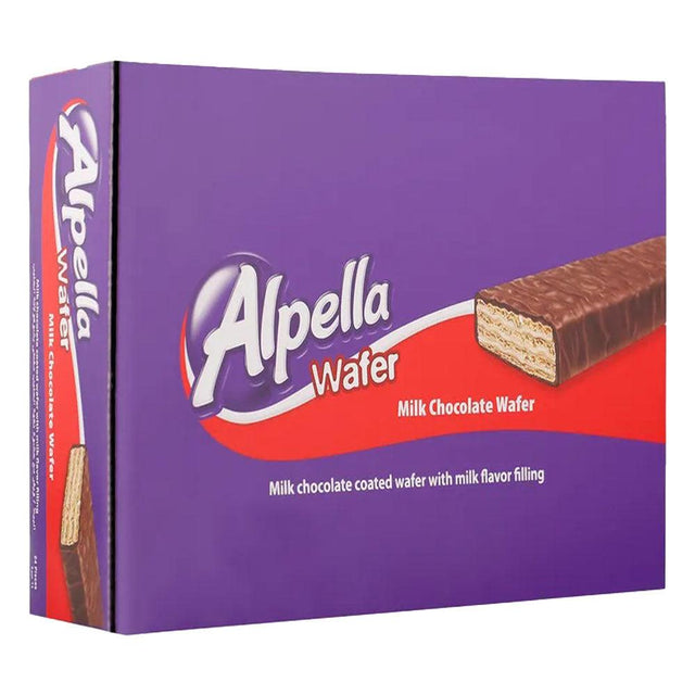 Ulker Alpella Milk Chocolate Wafer 38g x 24 - Palmyra Orders
