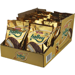 Ulker Halley Milk Chocolate Coated Sandwich Biscuits with Marshmallow Pack of 24 x 30g - Palmyra Orders