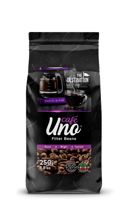 Uno Cafe Filter Coffee Beans The Destination 250g - Palmyra Orders