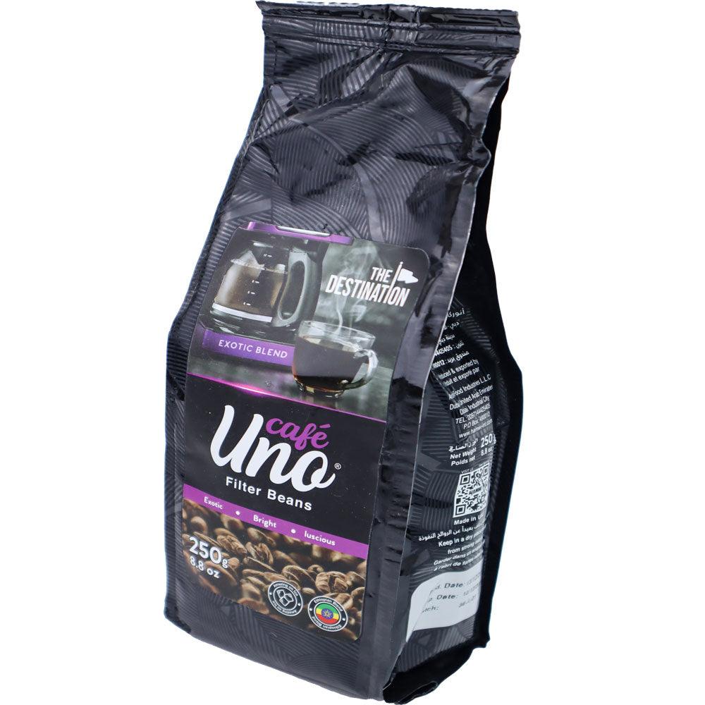 Uno Cafe Filter Beans The Destination 250g - Shop Your Daily Fresh Products - Free Delivery 