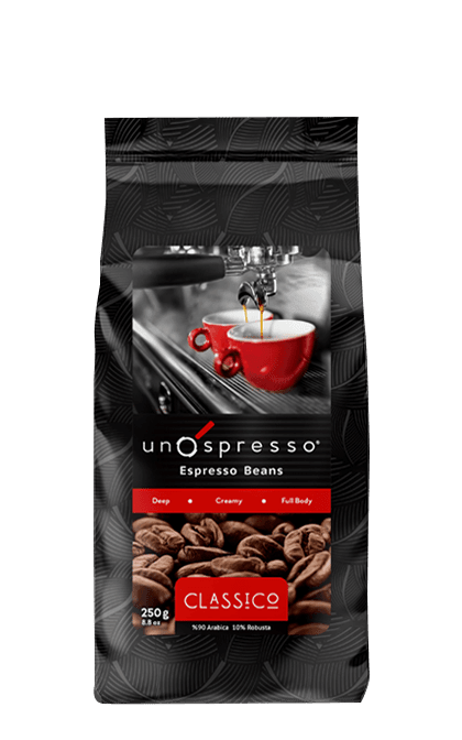 Uno Spresso Espresso Coffee Beans Classico 250g - Shop Your Daily Fresh Products - Free Delivery 