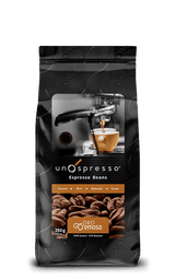 Uno Spresso Espresso Coffee Beans Oro Cremoso 250g - Shop Your Daily Fresh Products - Free Delivery 