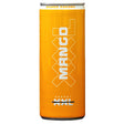Orange energy drink can with 'Mango Energy' branding on a white background