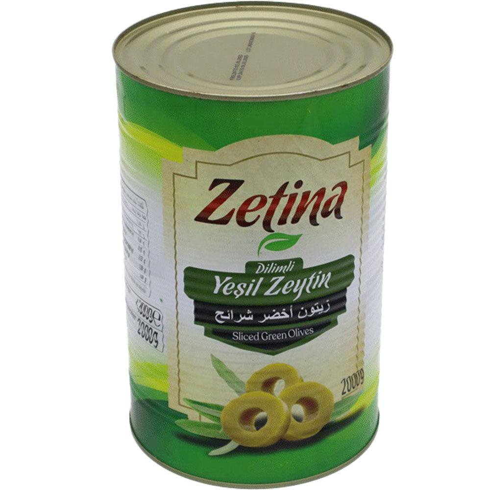 Zetina Sliced Green Olives 2kg - Shop Your Daily Fresh Products - Free Delivery 